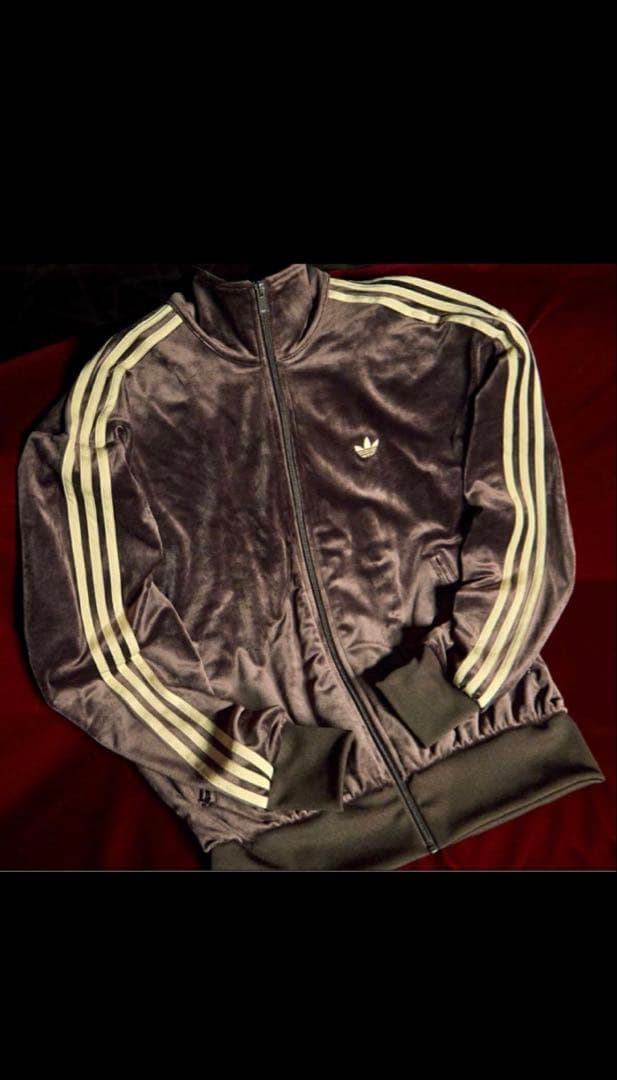 adidas ファイヤーバード トラックトップ ベロア XL【美品】