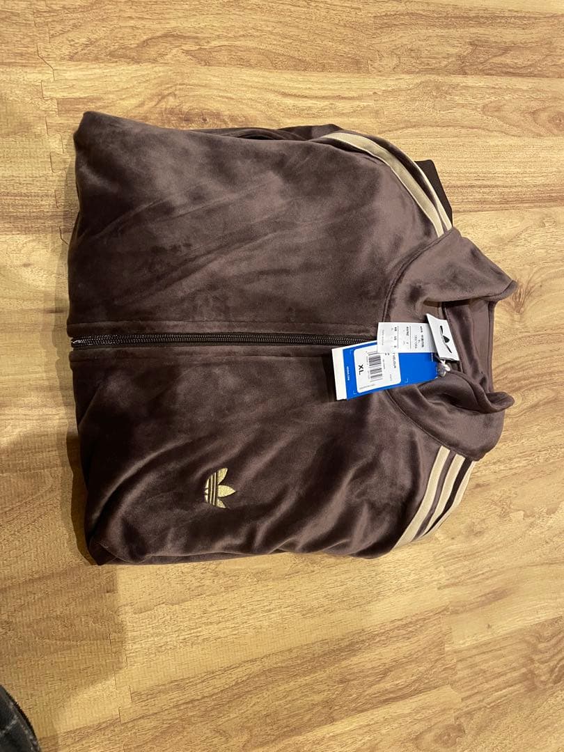 adidas ファイヤーバード トラックトップ ベロア XL【美品】