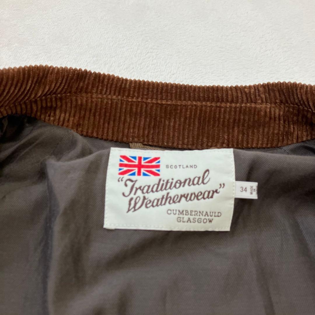 美品/traditional weatherwear/bargate/ブラウン/