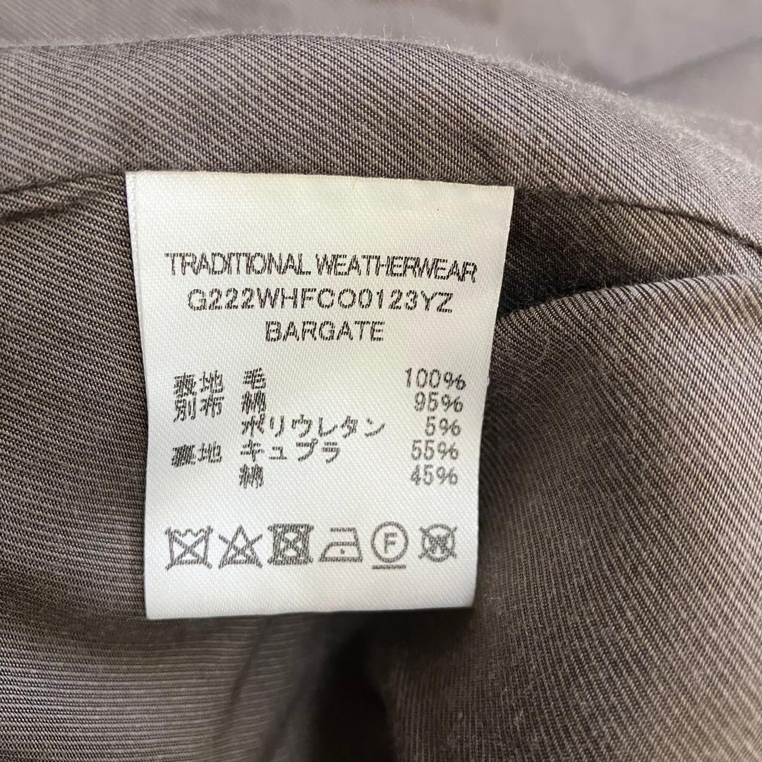 美品/traditional weatherwear/bargate/ブラウン/