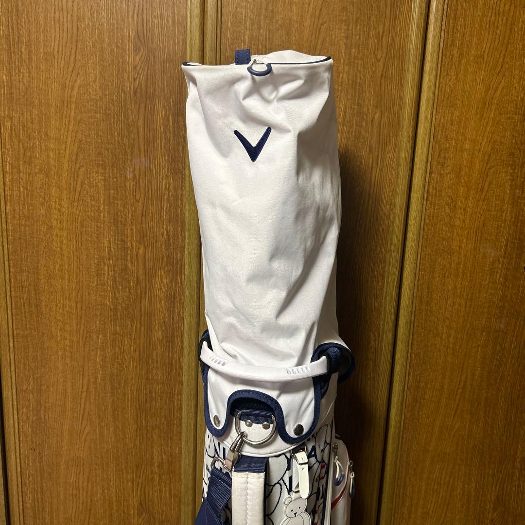 Callaway キャディバッグ スタンド付き ホワイト