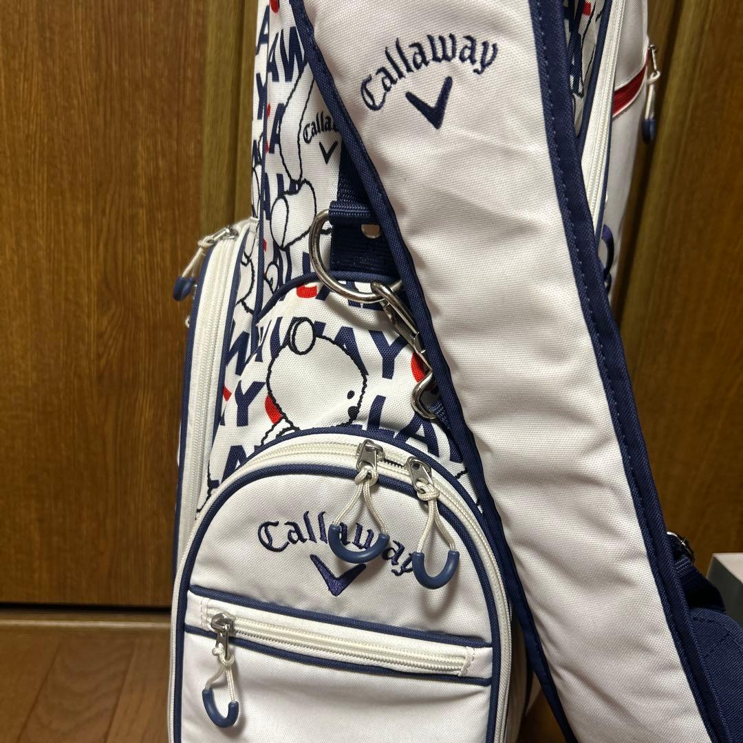 Callaway キャディバッグ スタンド付き ホワイト