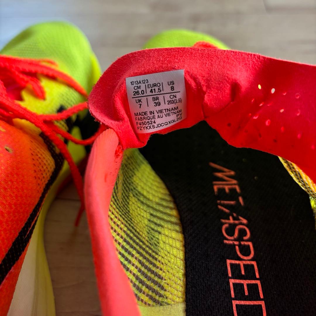 アシックス メタスピードスカイパリ 26.0cm