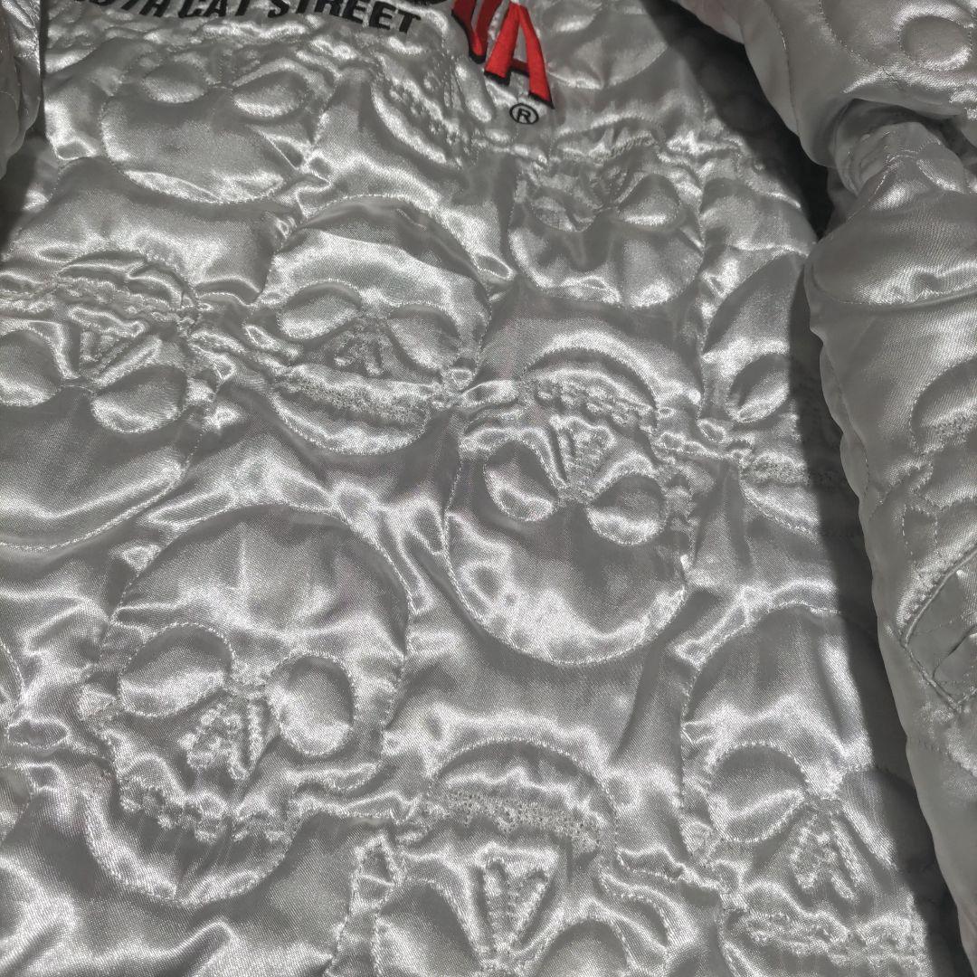 スカルドラゴン刺繍コーデュロイジャケット