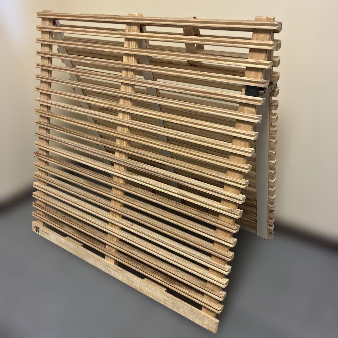 【自転車快適】【送料込】ベッド用木製すのこ　2枚セット(1枚は要相談)