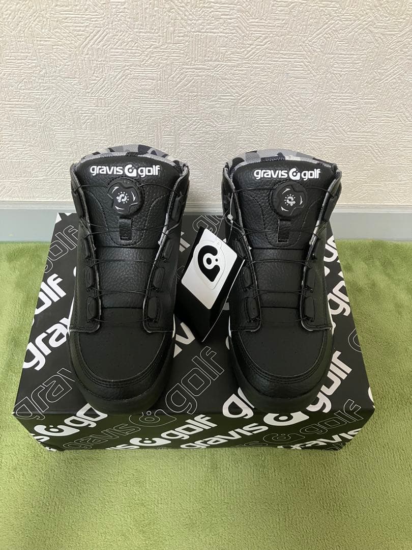 新品未使用品　グラビス　ゴルフ　ダイアル式　 ゴルフシューズ　23cm