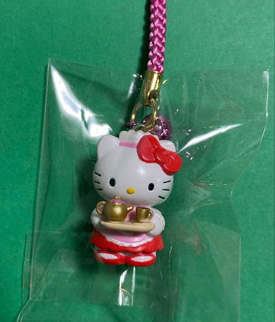 ハローキティ レストラン限定　ウェイトレス キティ　ゴールドバージョン　レア