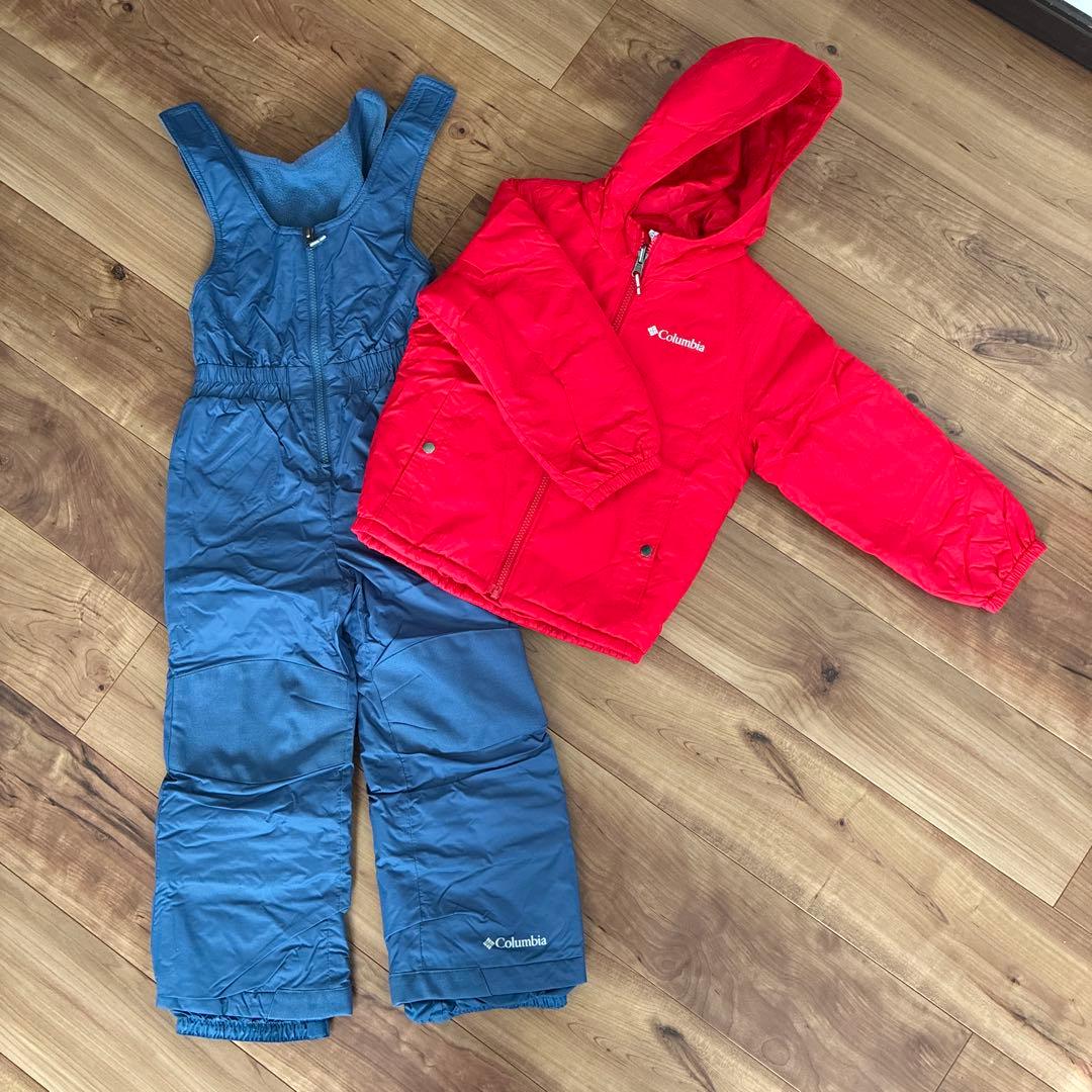 サイズXXS Columbia（コロンビア）子ども用スキーウェアセット - メルカリ