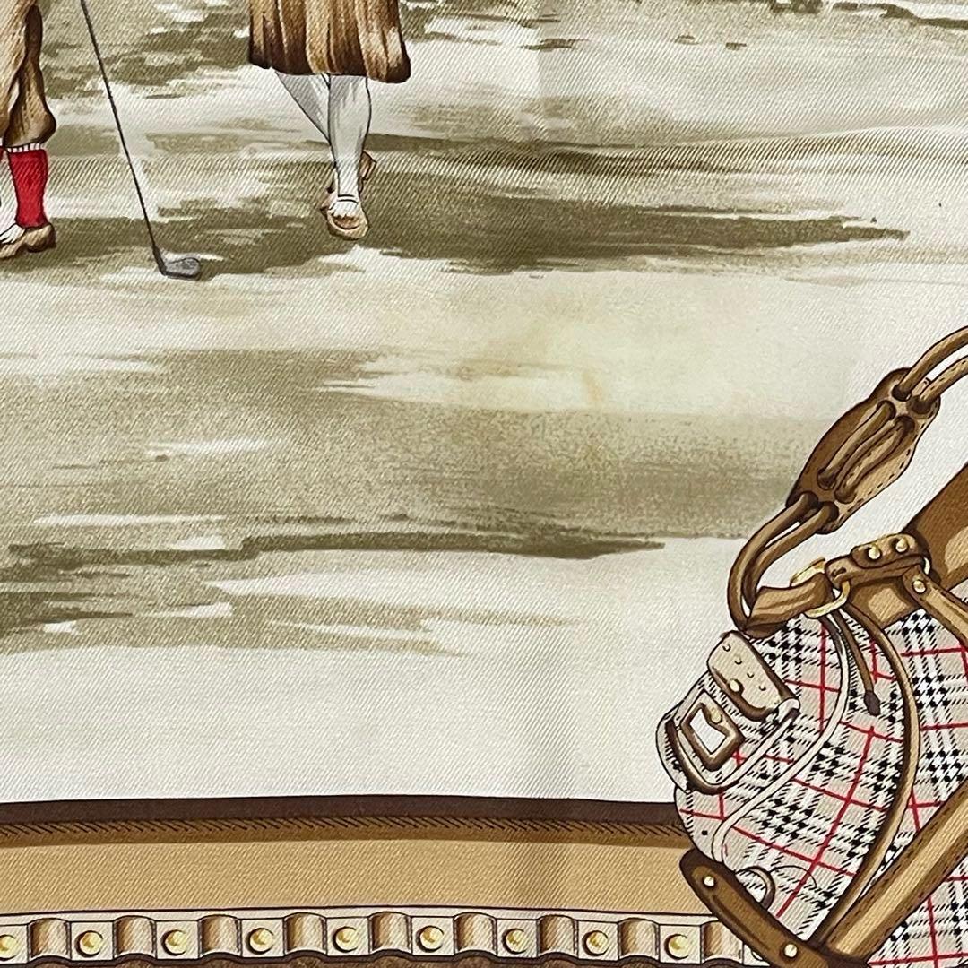 Burberry バーバリー　スカーフ　ゴルフ ノバチェック　シルク　イタリア製