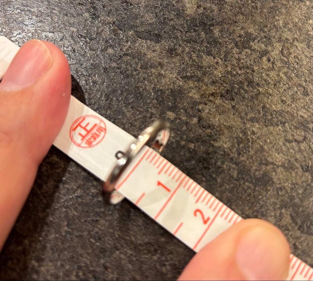 Cartier 16号 専用ボックス付き　Pt950