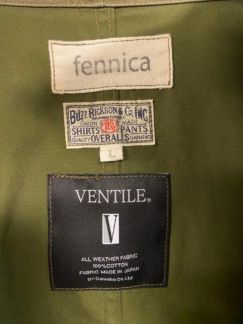 バズリクソンズ × fennica 別注 VENTILE M-48
