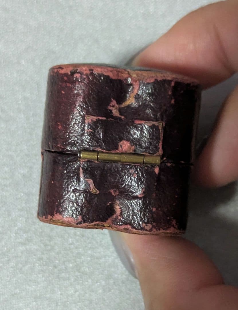 LoW9　アンティークハート型＋8角ジュエリーボックス２点セット