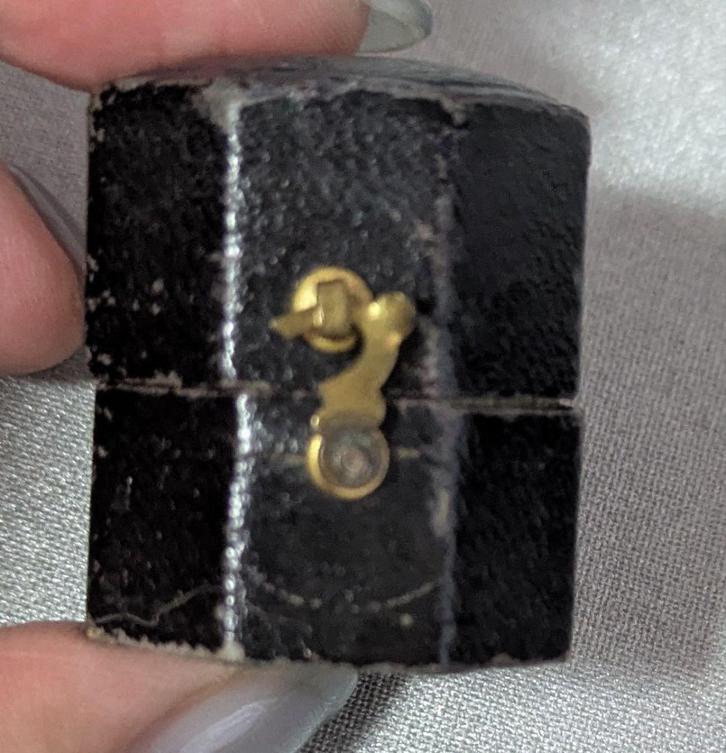 LoW9　アンティークハート型＋8角ジュエリーボックス２点セット