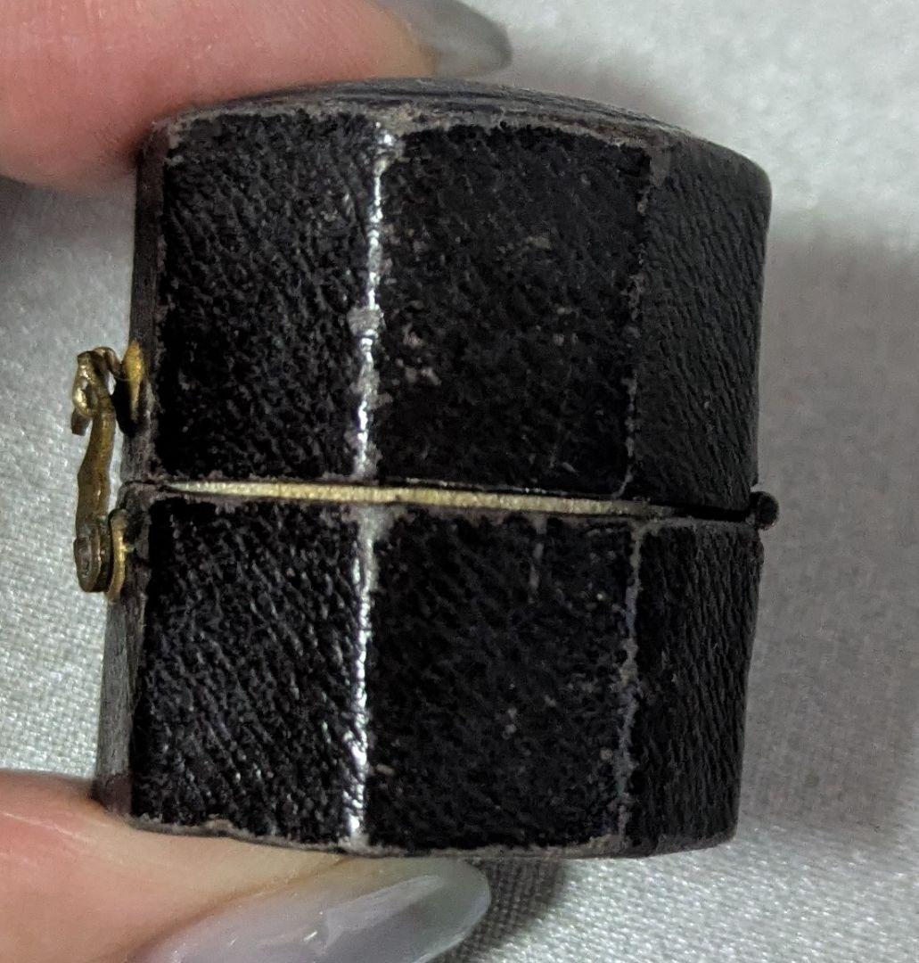 LoW9　アンティークハート型＋8角ジュエリーボックス２点セット