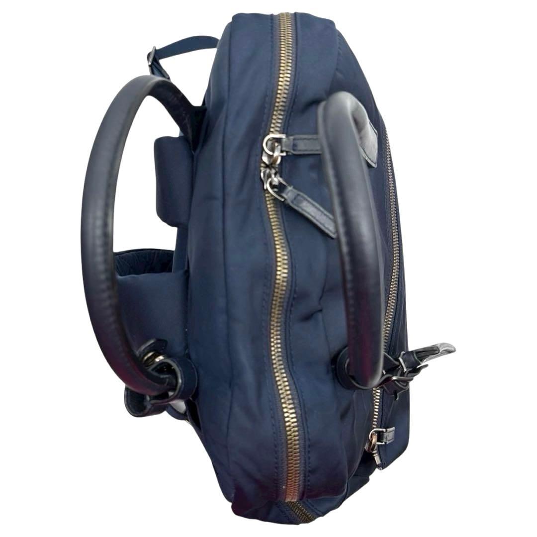 良品◎ トゥミ エイデン A4可 リュック バックパック ナイロン ネイビー