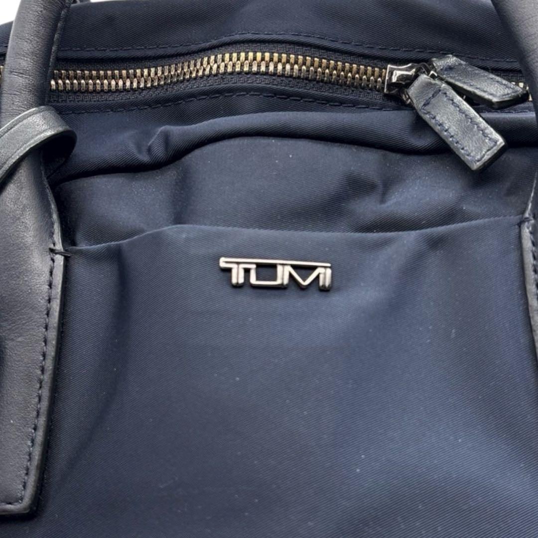 良品◎ トゥミ エイデン A4可 リュック バックパック ナイロン ネイビー