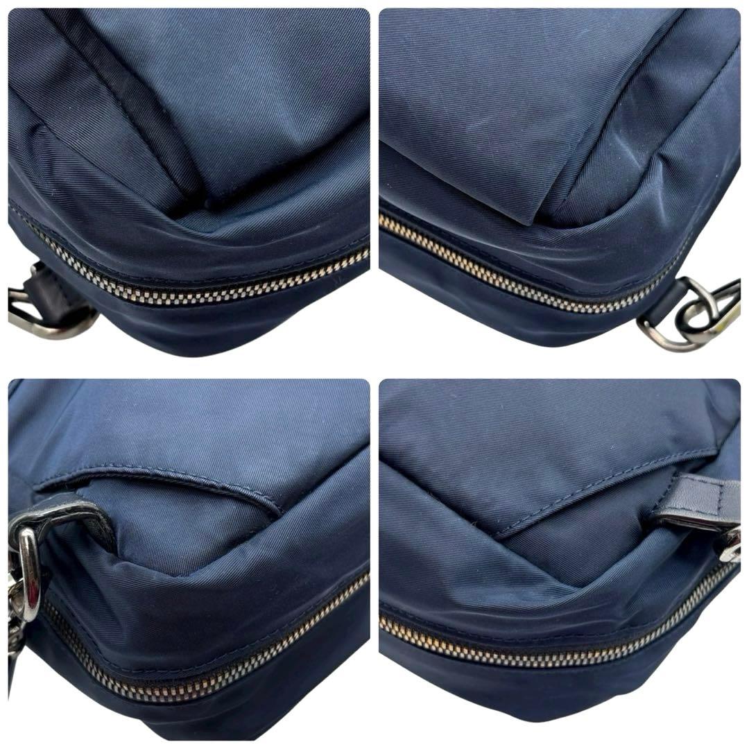 良品◎ トゥミ エイデン A4可 リュック バックパック ナイロン ネイビー