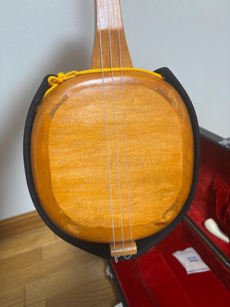 沖縄 三線 木製 メーカー不明