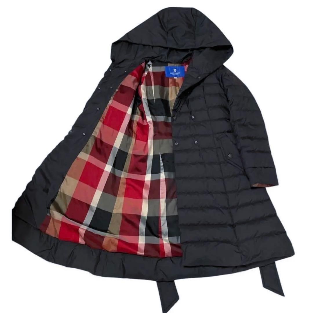 ぽちこ様CRESTBRIDGE ベルテッド ダウン Aライン ロングコート 38