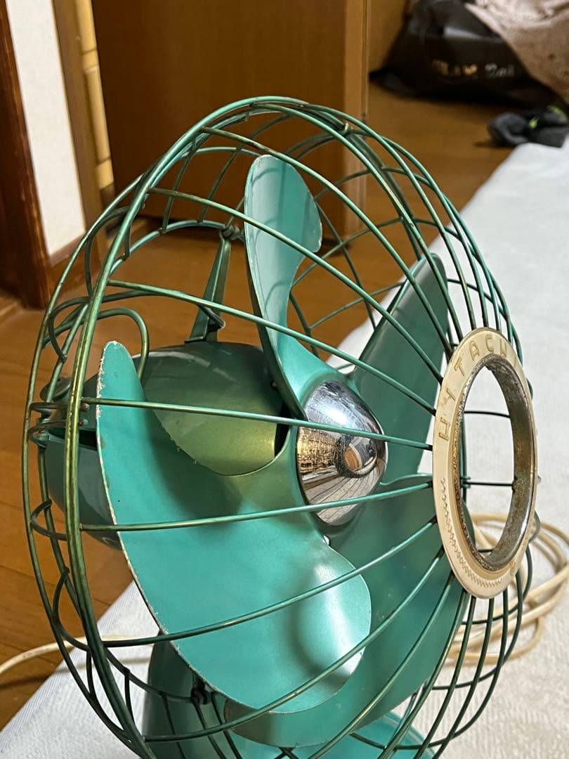 HITACHI 日立扇風機 鉄製 昭和レトロ アンティーク
