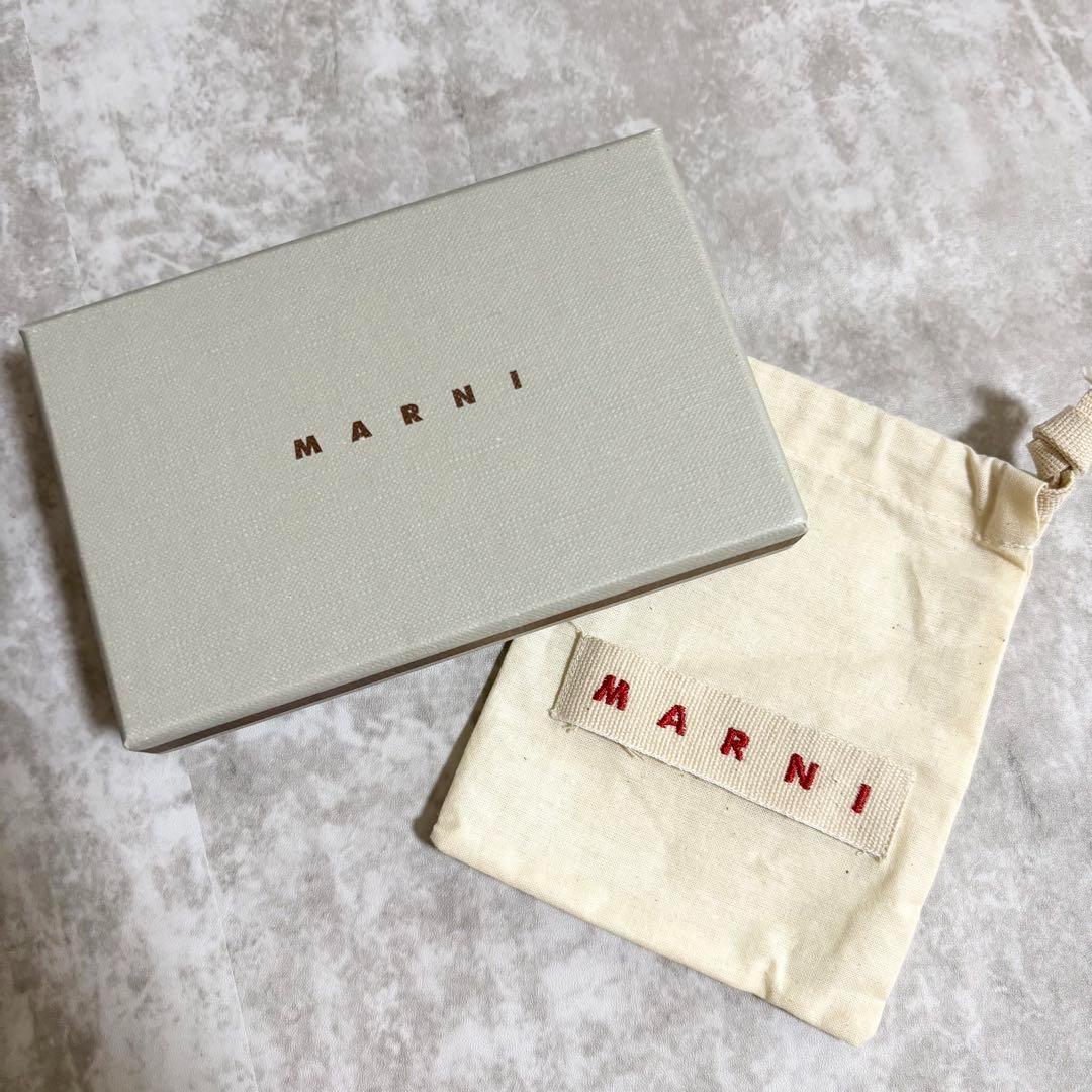 I59 未使用品✨ MARNI マルニ　キーケース　カードケース　バイカラー