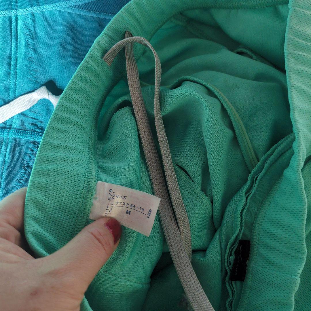 ワコールCWXジュネレーター+ワコール上下+リストバンド　緑