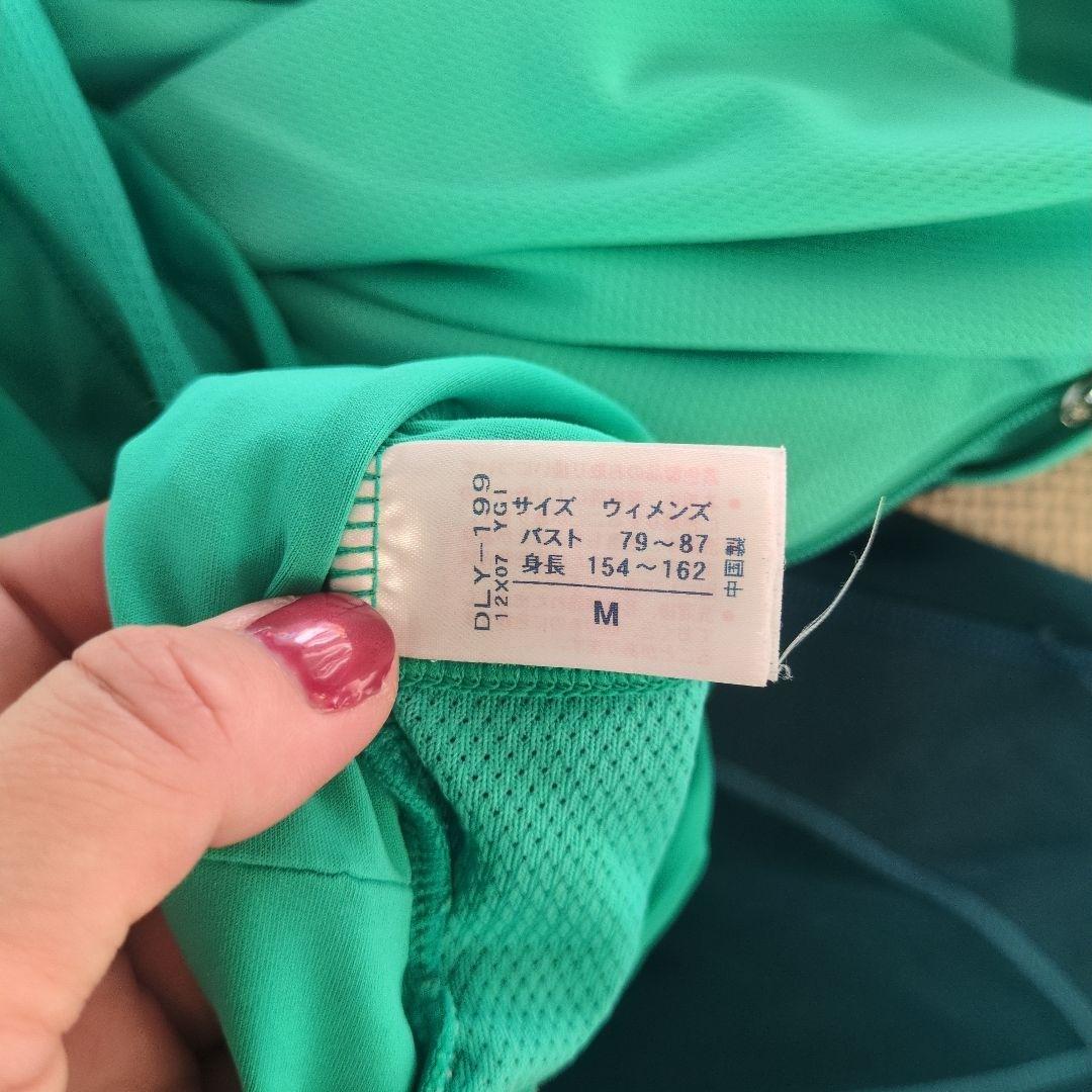 ワコールCWXジュネレーター+ワコール上下+リストバンド　緑