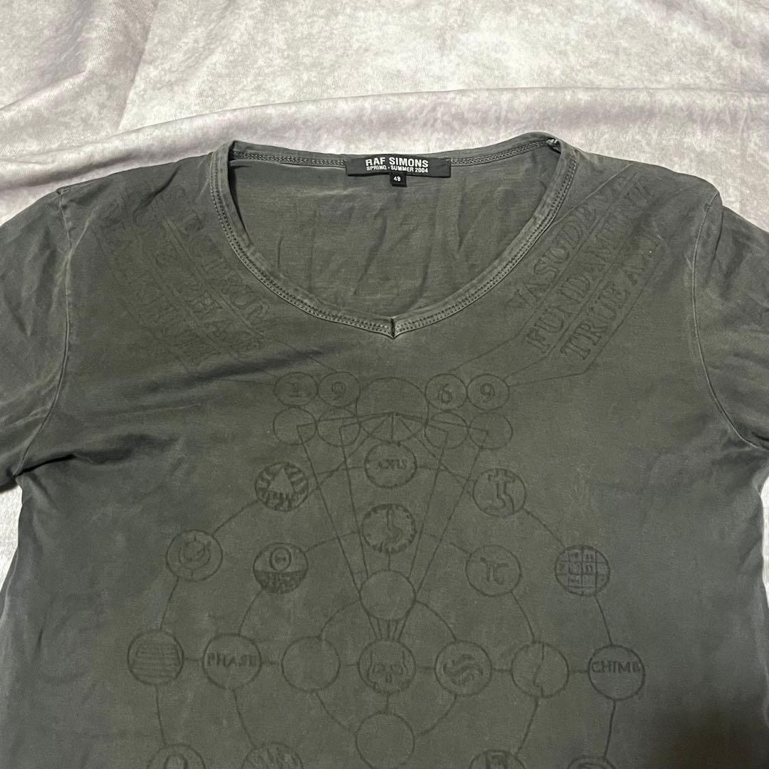 RAF SIMONS】04ss宗教期 Vneck Tree T Archive - メルカリ