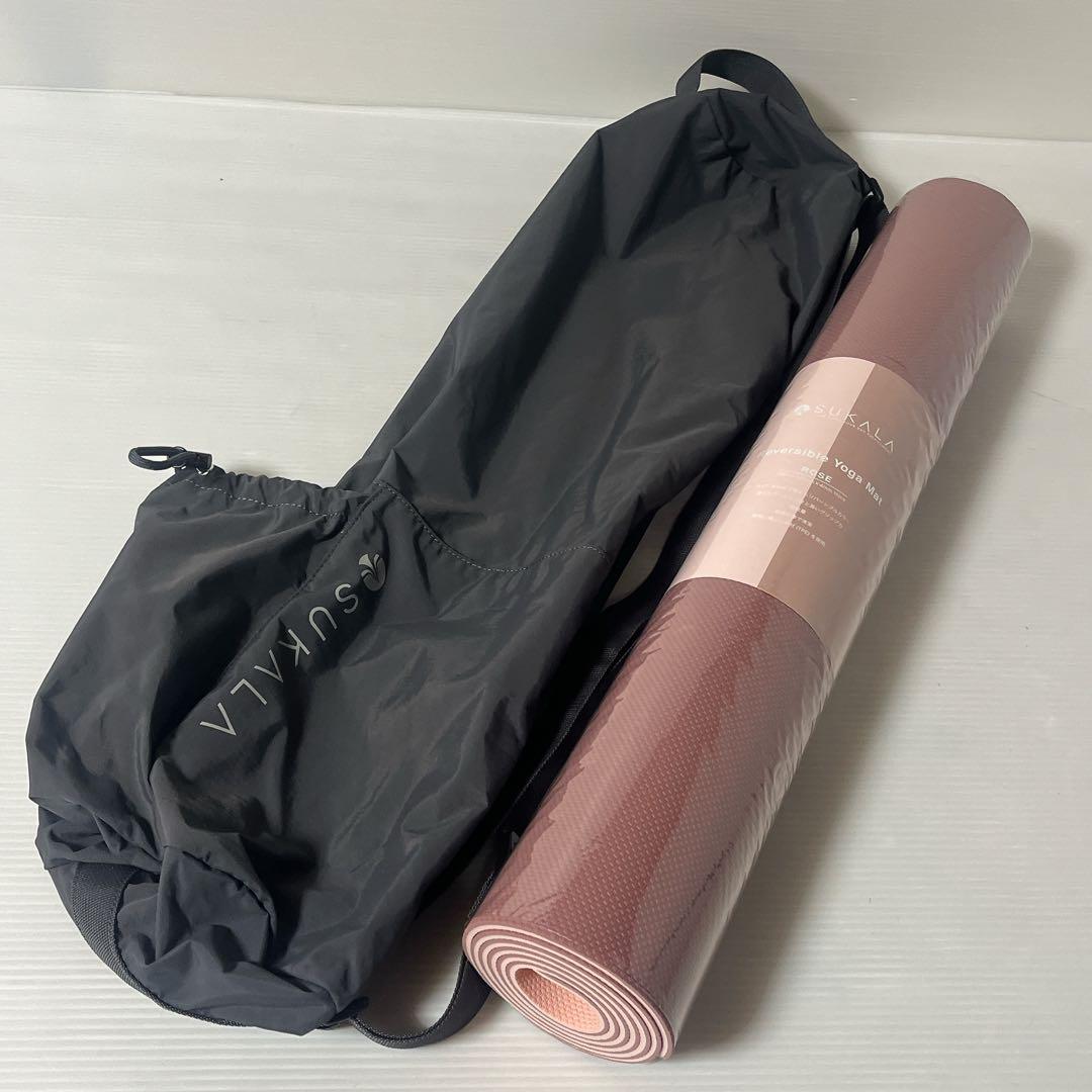 新品未開封 SUKALA リバーシブル ヨガマット4mm ケースセット