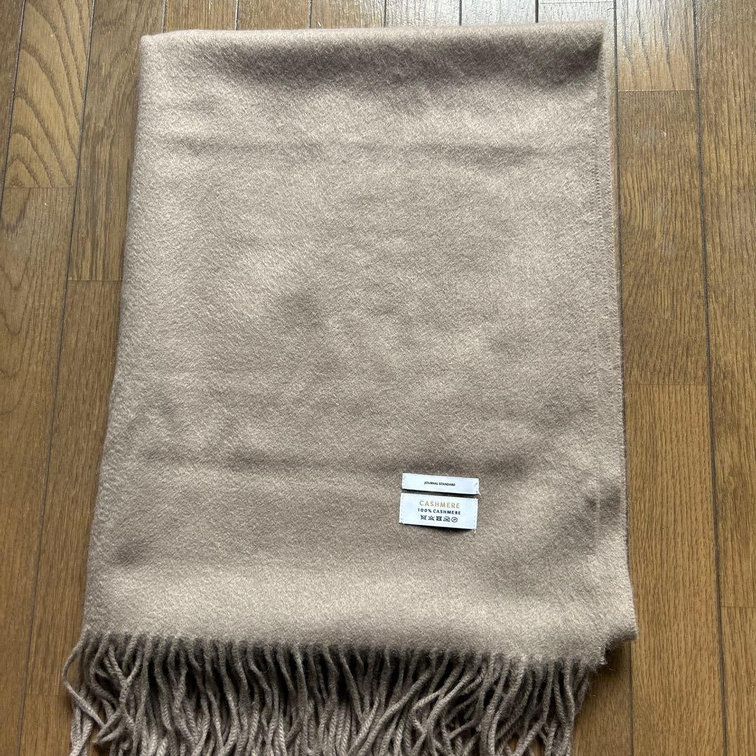 journal standardカシミヤ大判ストール
