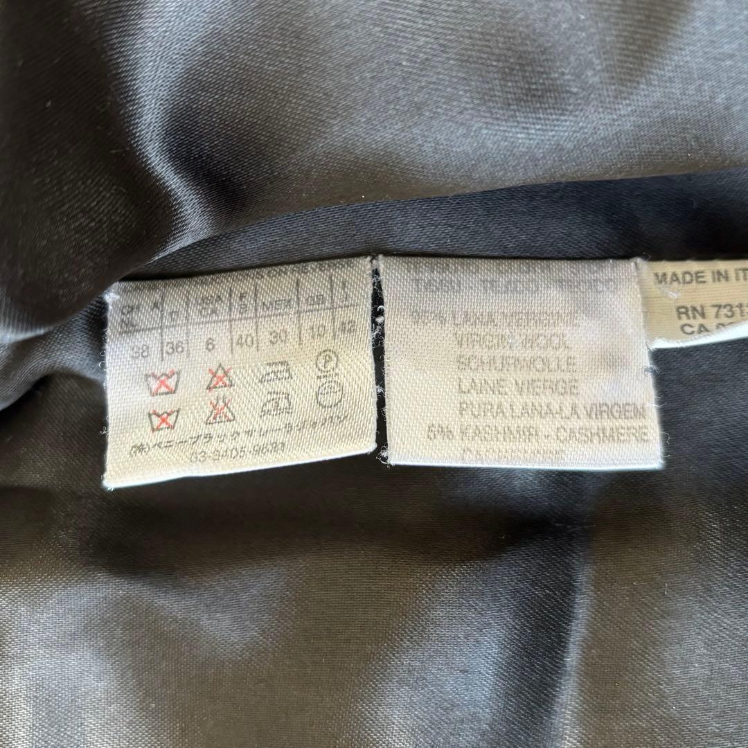 MARELLA✨ダブルチェスターロングコート　マキシ丈　カシミヤ　ウール　XL