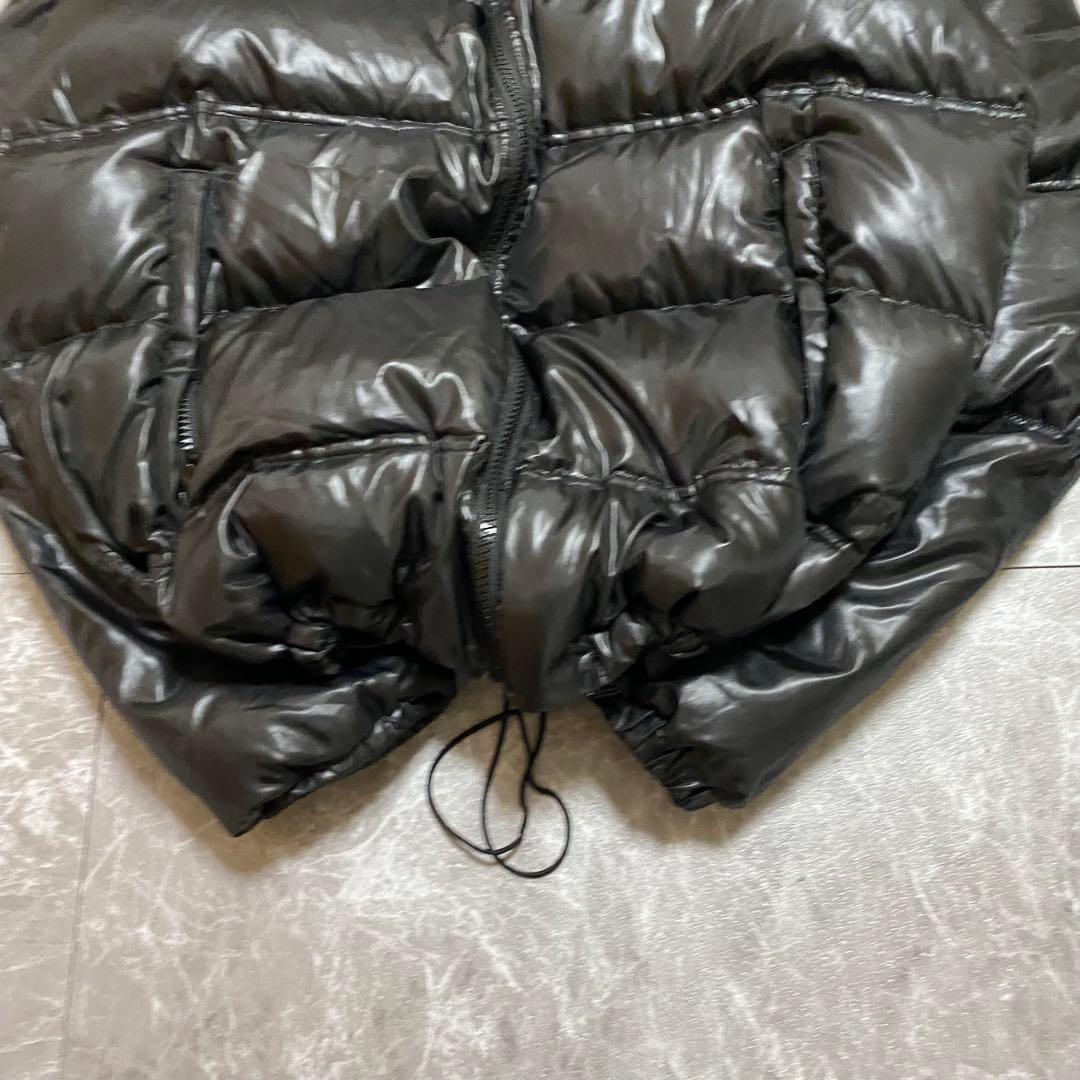 00s 55dsl DIESEL 短丈 down puffer jacket 黒