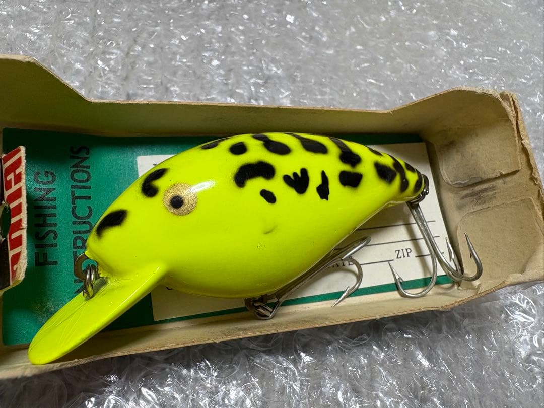 オールドヘドン　ビッグヘッド　CDF レアカラー　濃色 BIG HEDD　ルアー