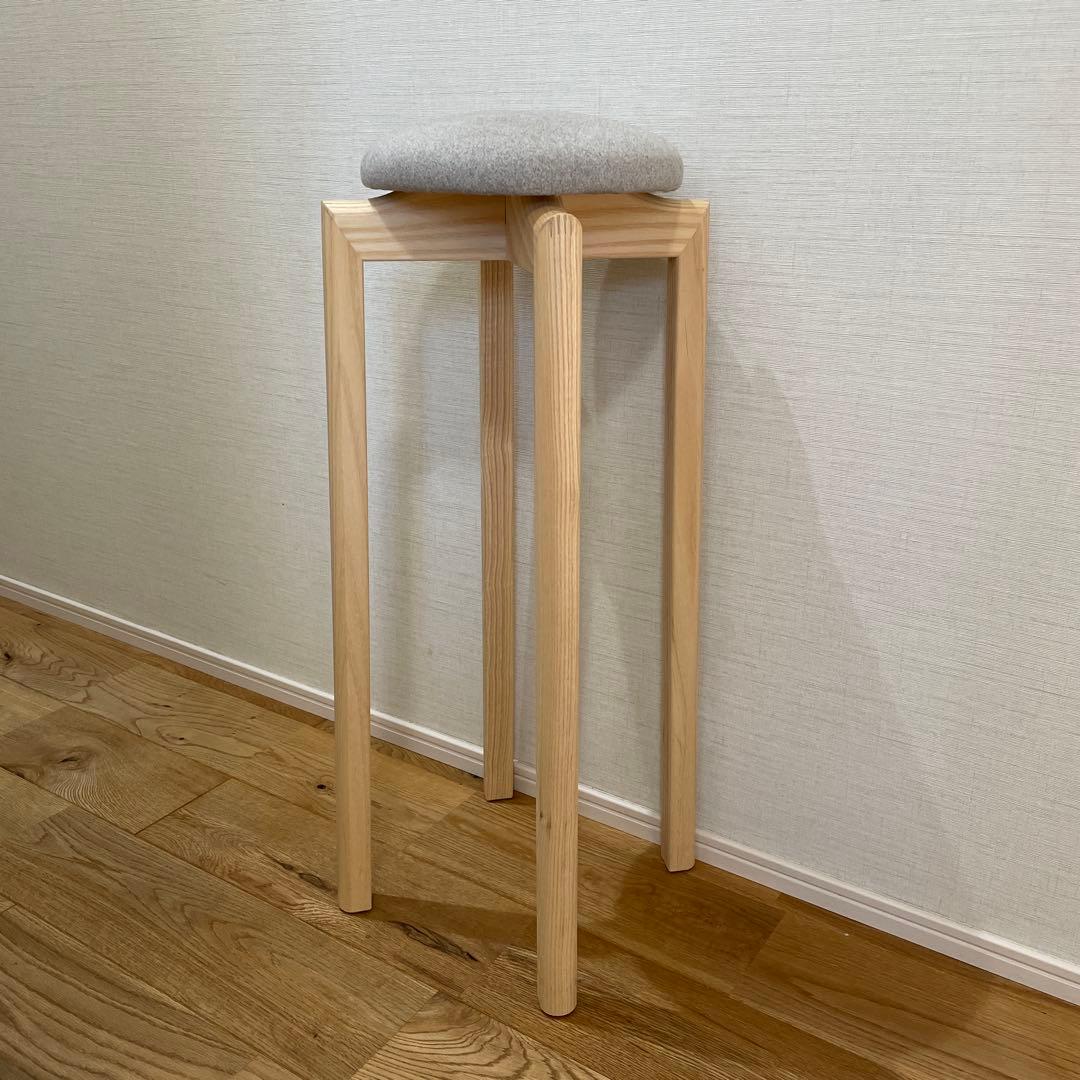 アンティーク ドレッサー用スツール 日本製 収納タイプ 椅子 丸椅子