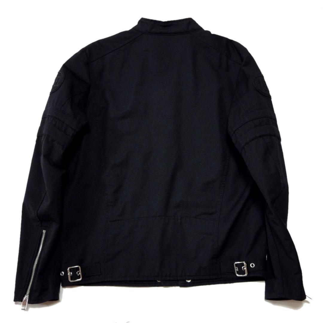 美品 DIESEL ディーゼル ライダースジャケット 黒