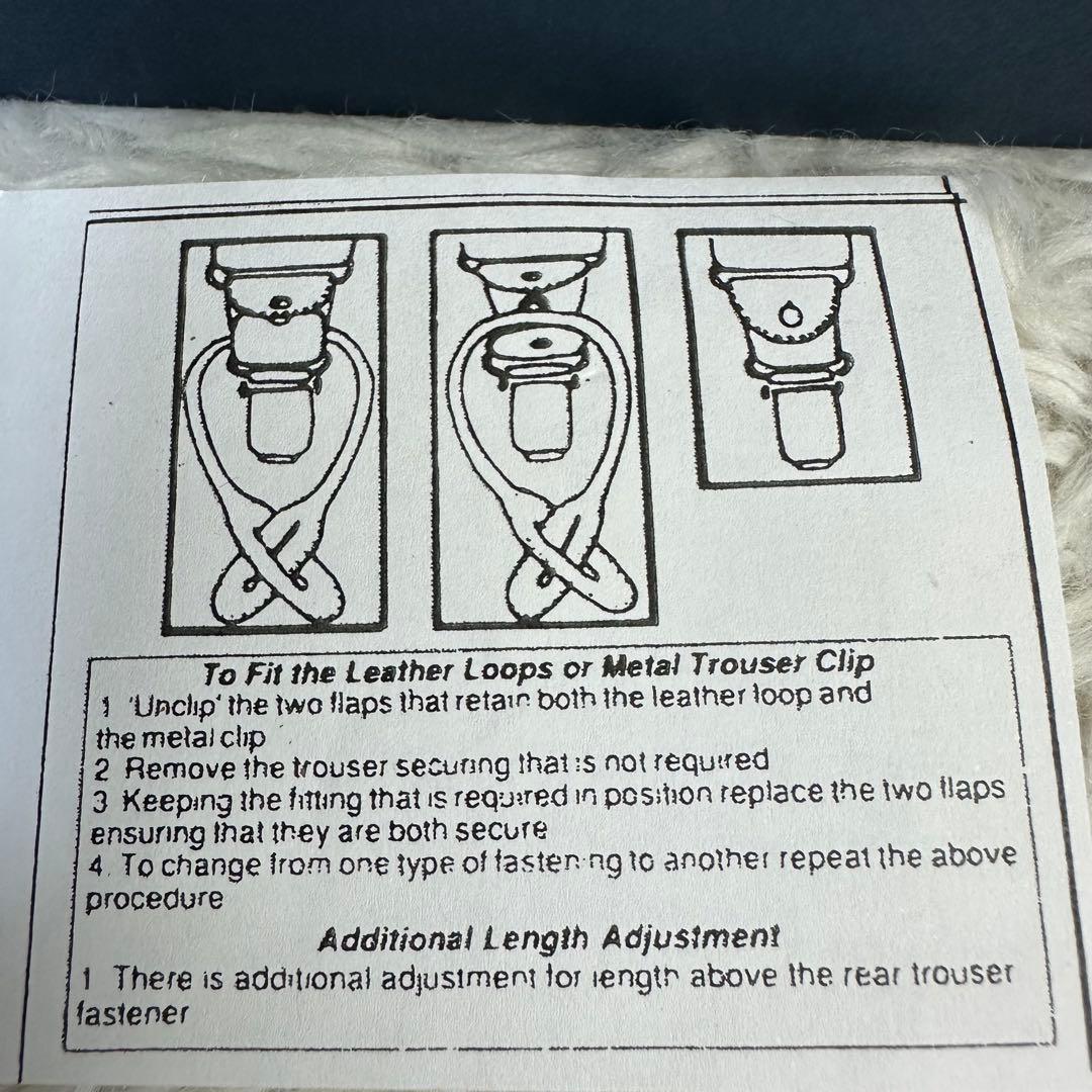 英国製アルバートサーストン クラシック6ボタン留ブレイス 2500/2