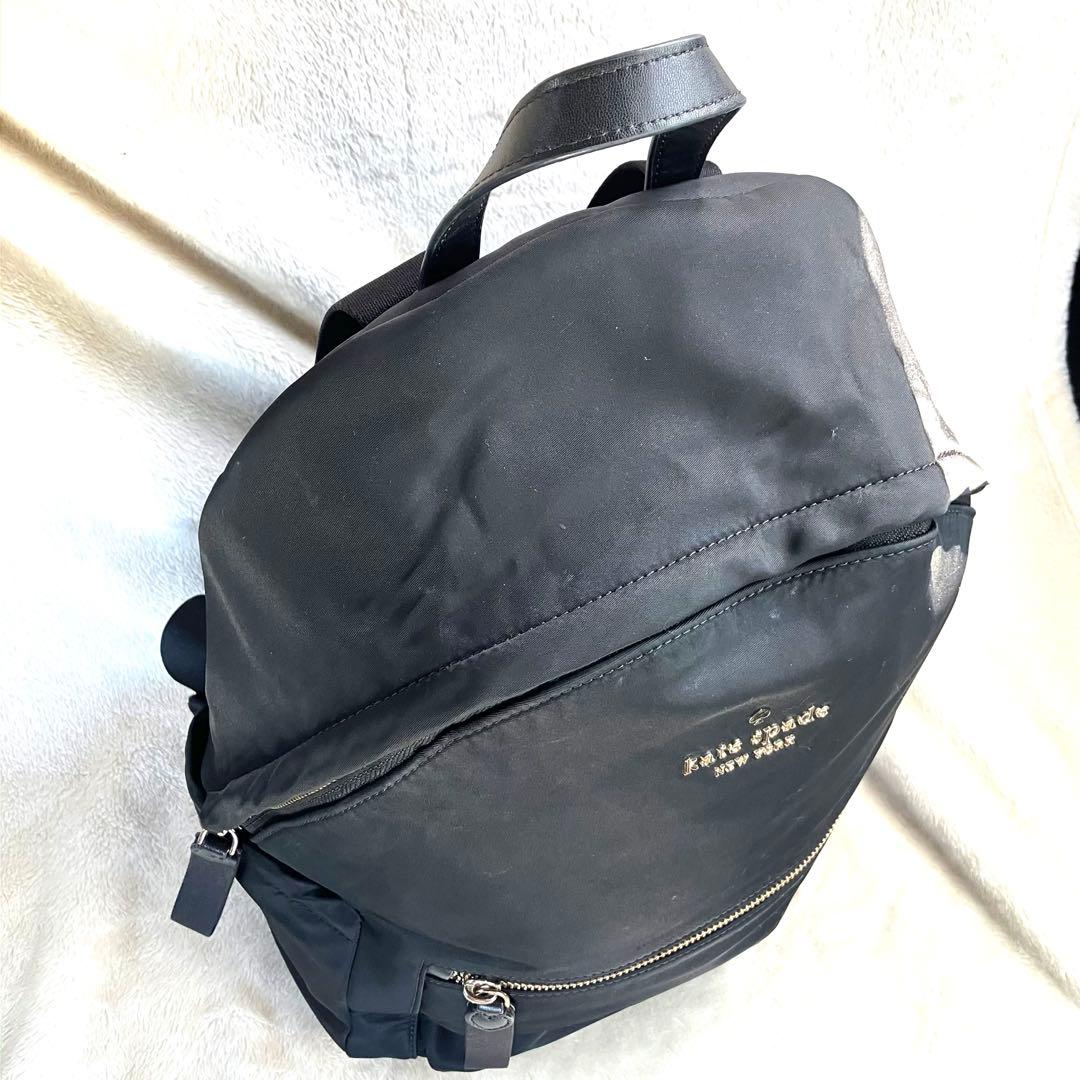 【美品✨】Kate Spade ケイトスペード リュック チェルシー 黒