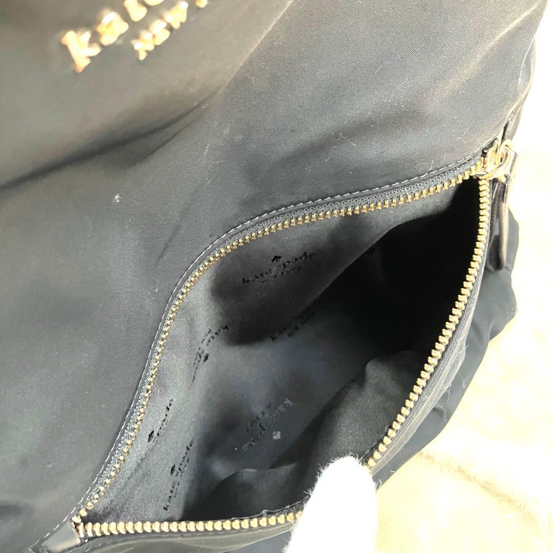 【美品✨】Kate Spade ケイトスペード リュック チェルシー 黒