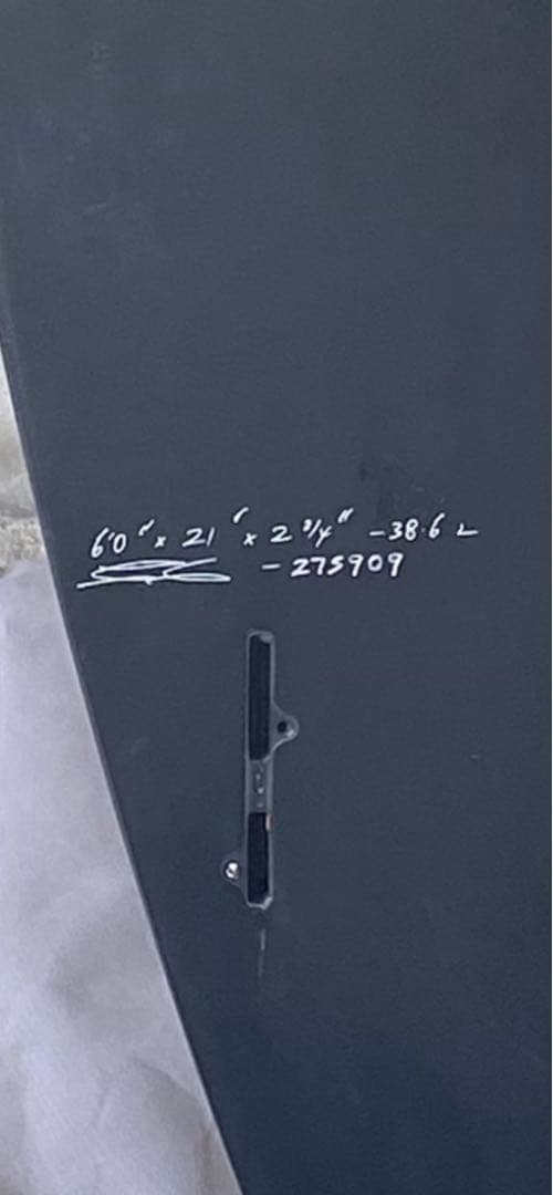 【専用フィン付】ブラックバロン6’0（38.6L）／JSサーフボード