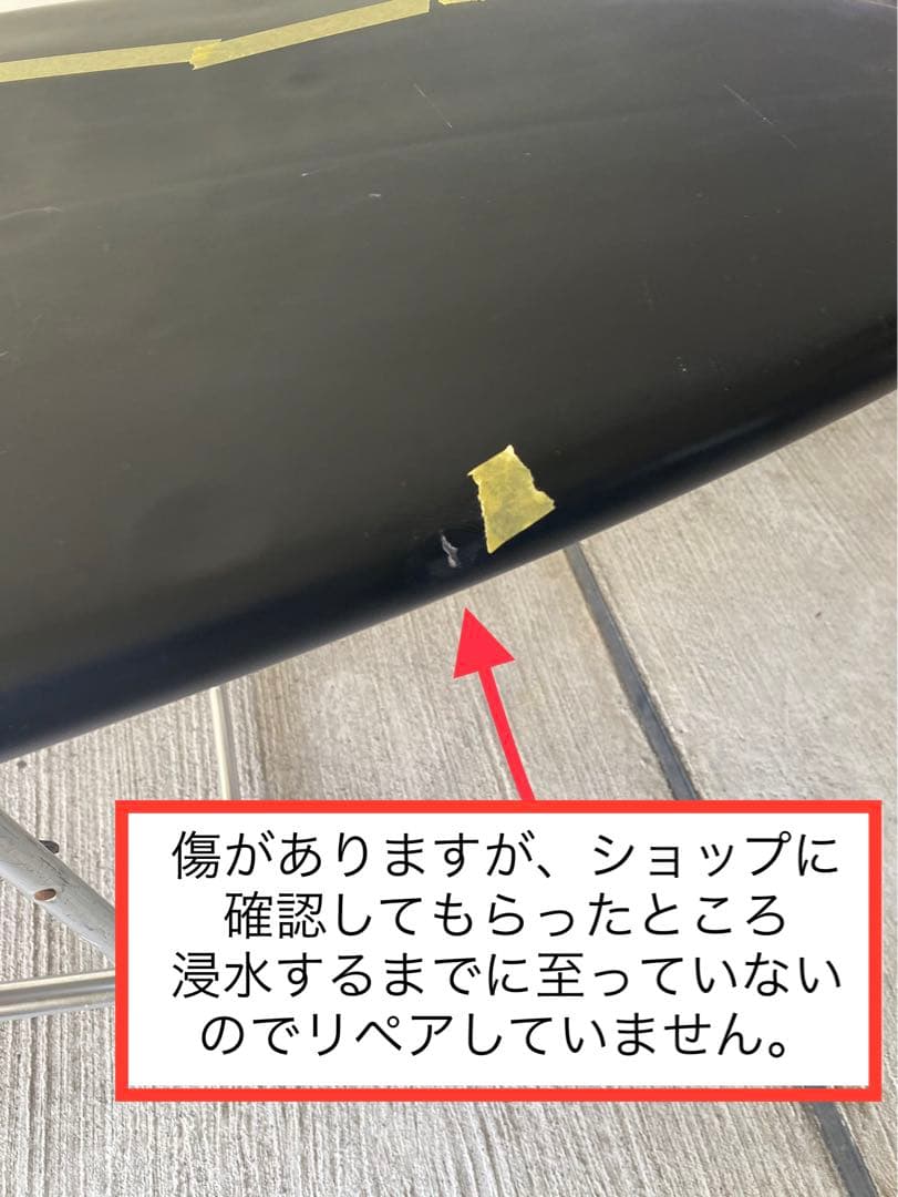 【専用フィン付】ブラックバロン6’0（38.6L）／JSサーフボード