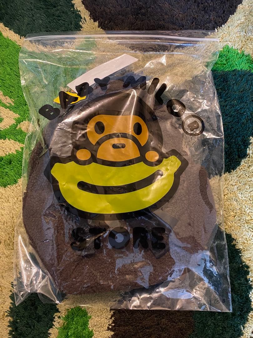バッグ BAPE BABY MILO MINI FAUX FUR BACKPACK