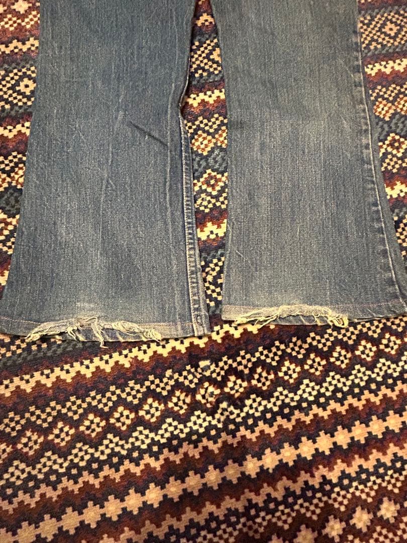 Levi’s 646 70's 42TALON ボタン裏8 スモールe