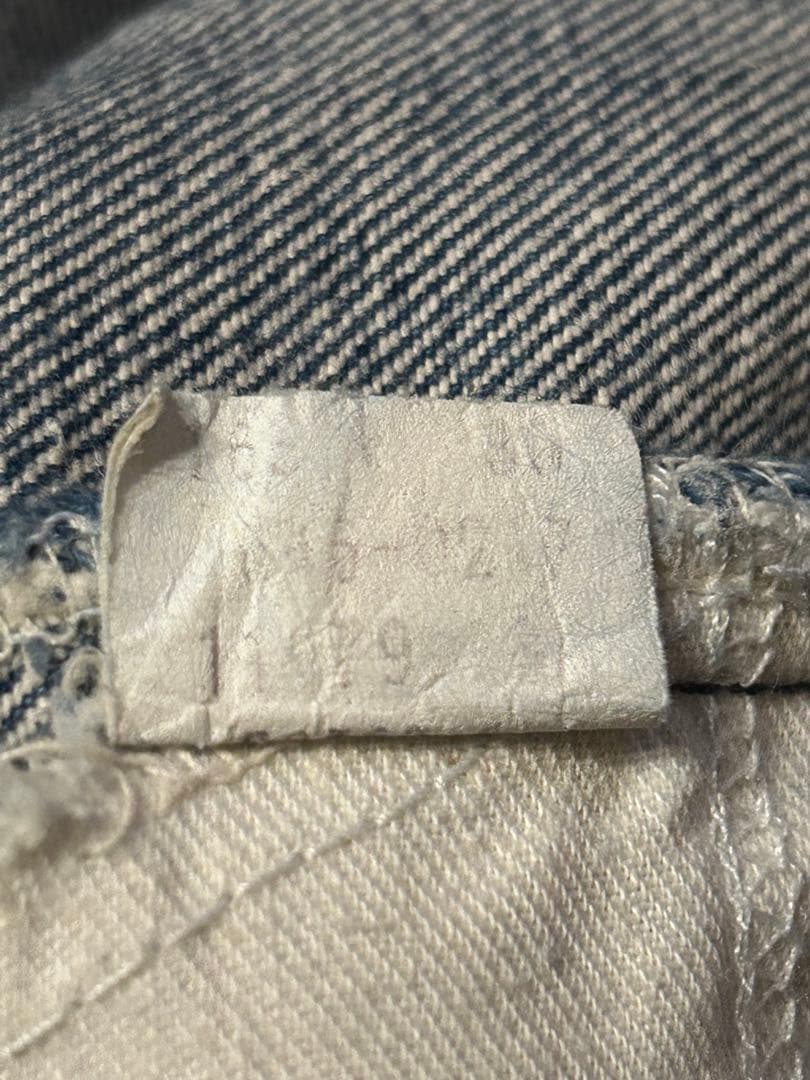 Levi’s 646 70's 42TALON ボタン裏8 スモールe