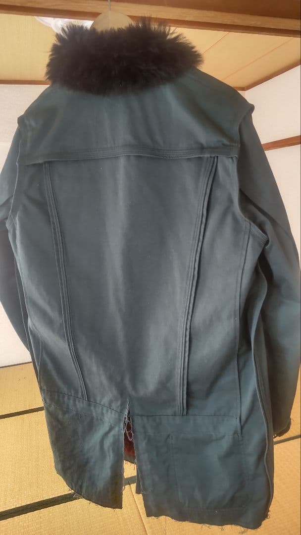 アンダーカバー　undercover モッズコート ファー付き サイズ３