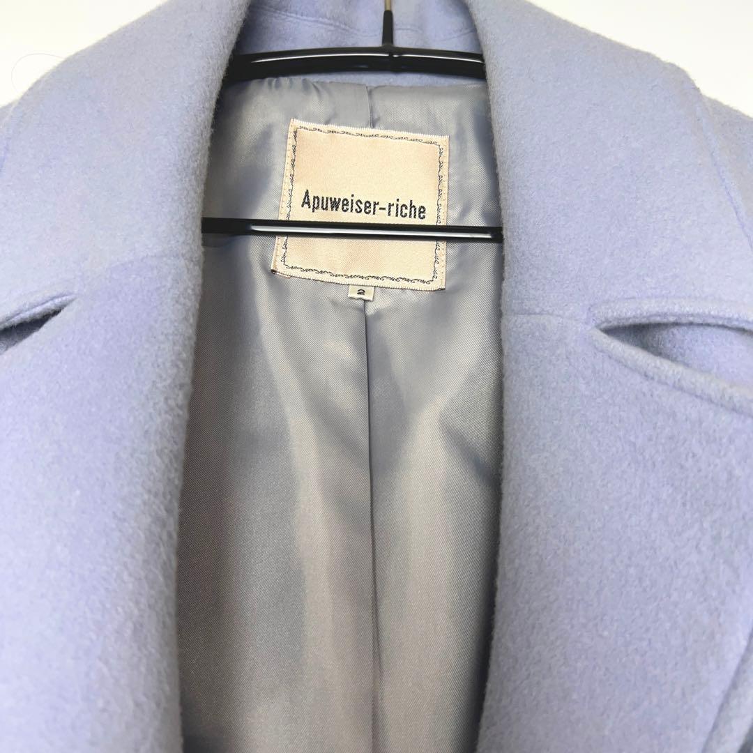 アプワイザーリッシェ　ロングコート　ブルー