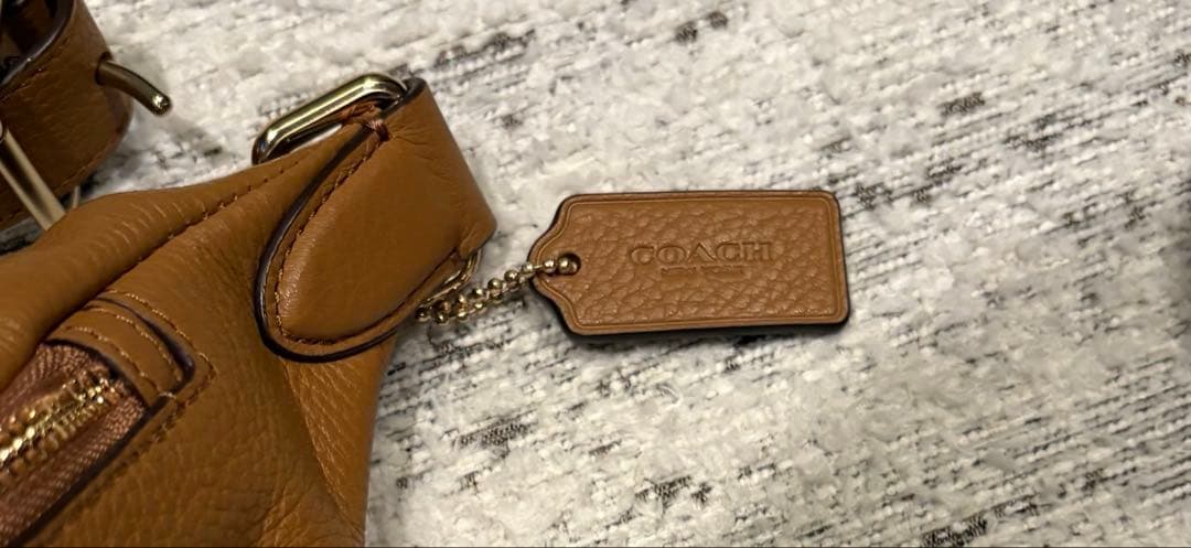 COACH ボディバック ウエストバッグ ブラウン