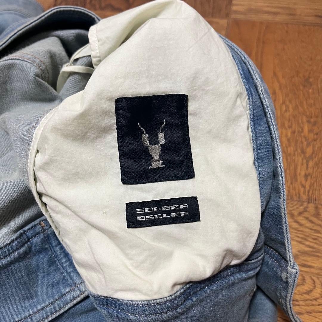 RICK OWENS DRKSHDW デニム　ワーク　ジャケット　ダークシャドウ