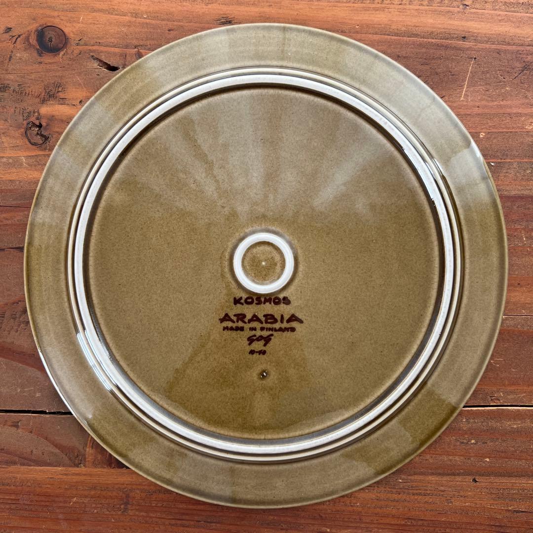 ARABIA KOSMOS アラビア コスモス 25㎝ プレート 《２枚セット》