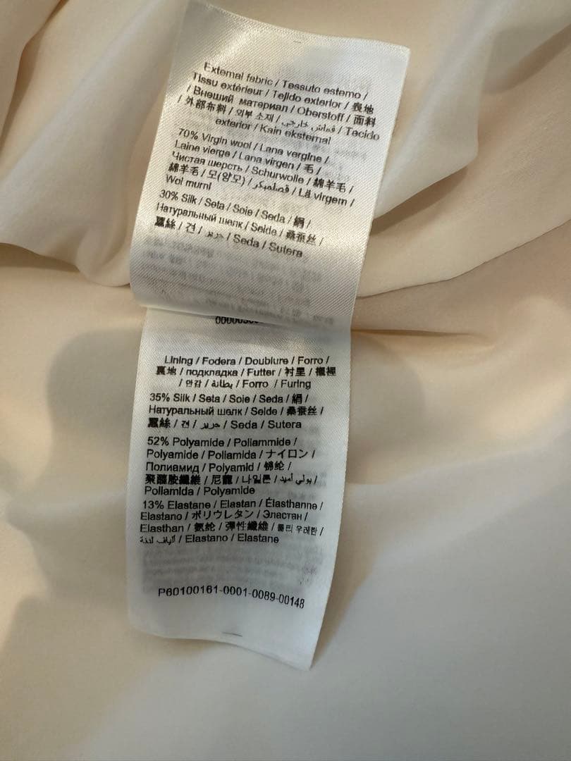 VALENTINOクレープクチュールワンピースドレス40