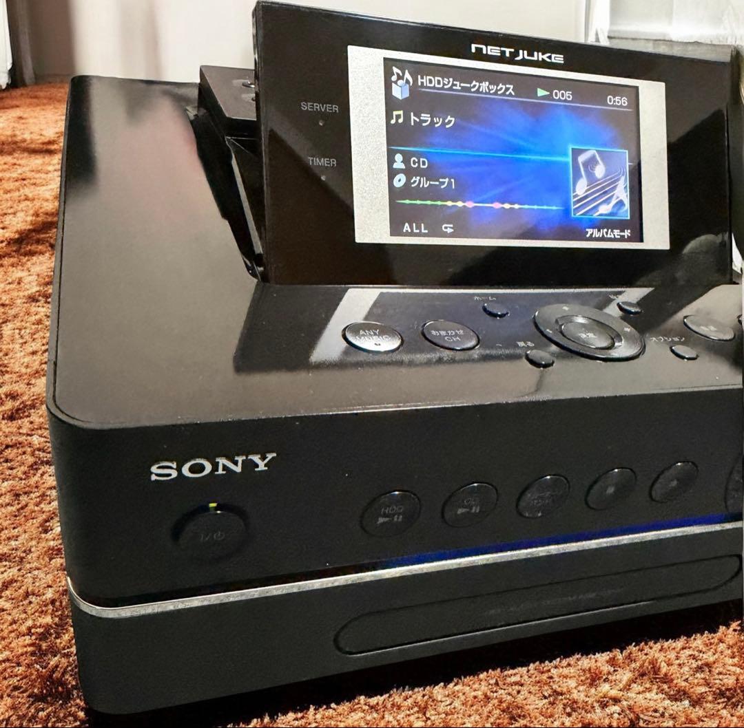美品 SONY NET JUKE NAS-D55HD ネットワーク オーディオ